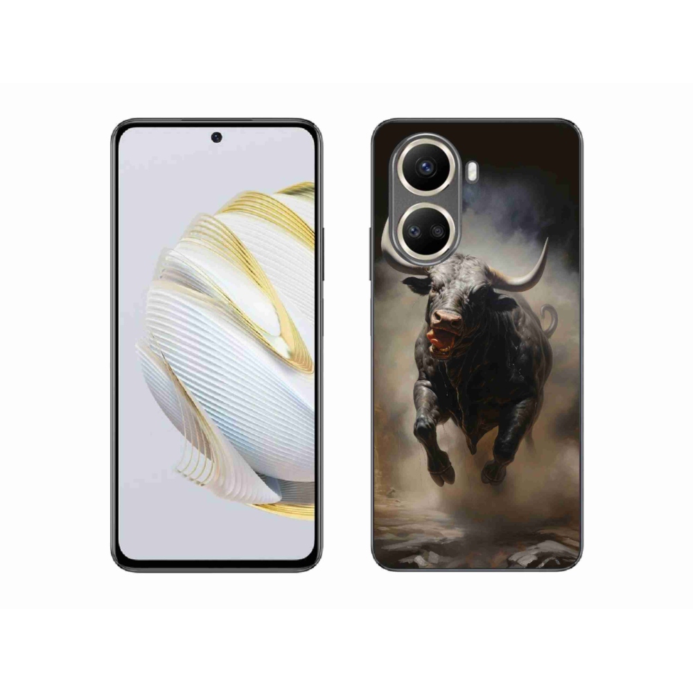 Gél borítás mmCase a Huawei Nova 10 SE-hez - dühös bika