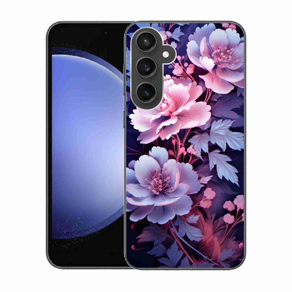 Gél borítás mmCase Samsung Galaxy S23 FE - virágok 11