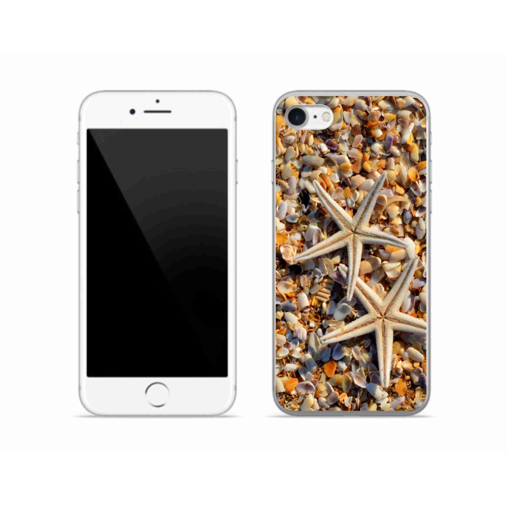 Zselés borítás mmCase iPhone SE (2022) - tengeri csillag