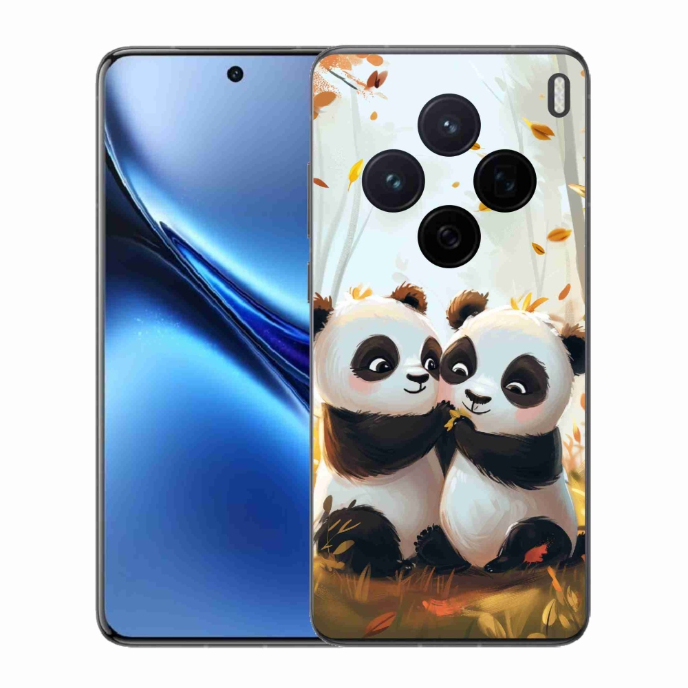 Zselés borítás mmCase a Vivo X200 5G készülékhez - pandák