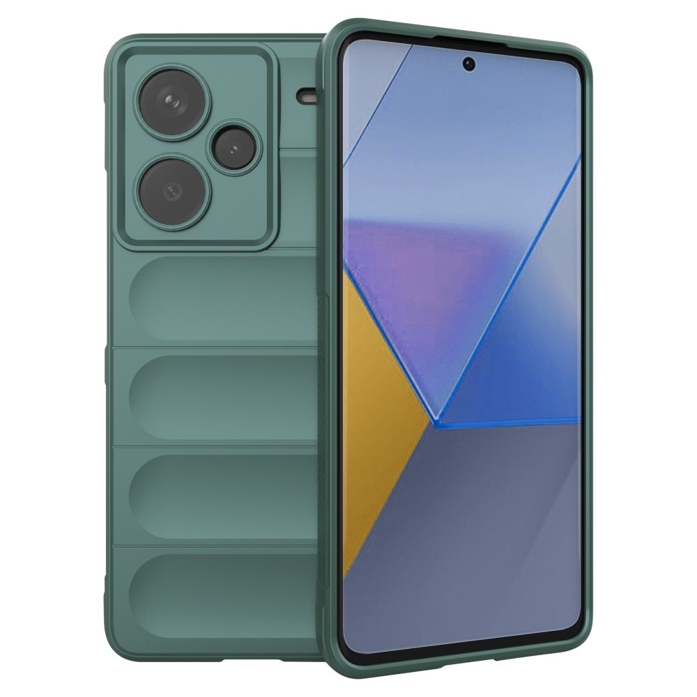 Rugg tartós zselés tok Xiaomi Redmi Note 13 Pro+ 5G - zöld
