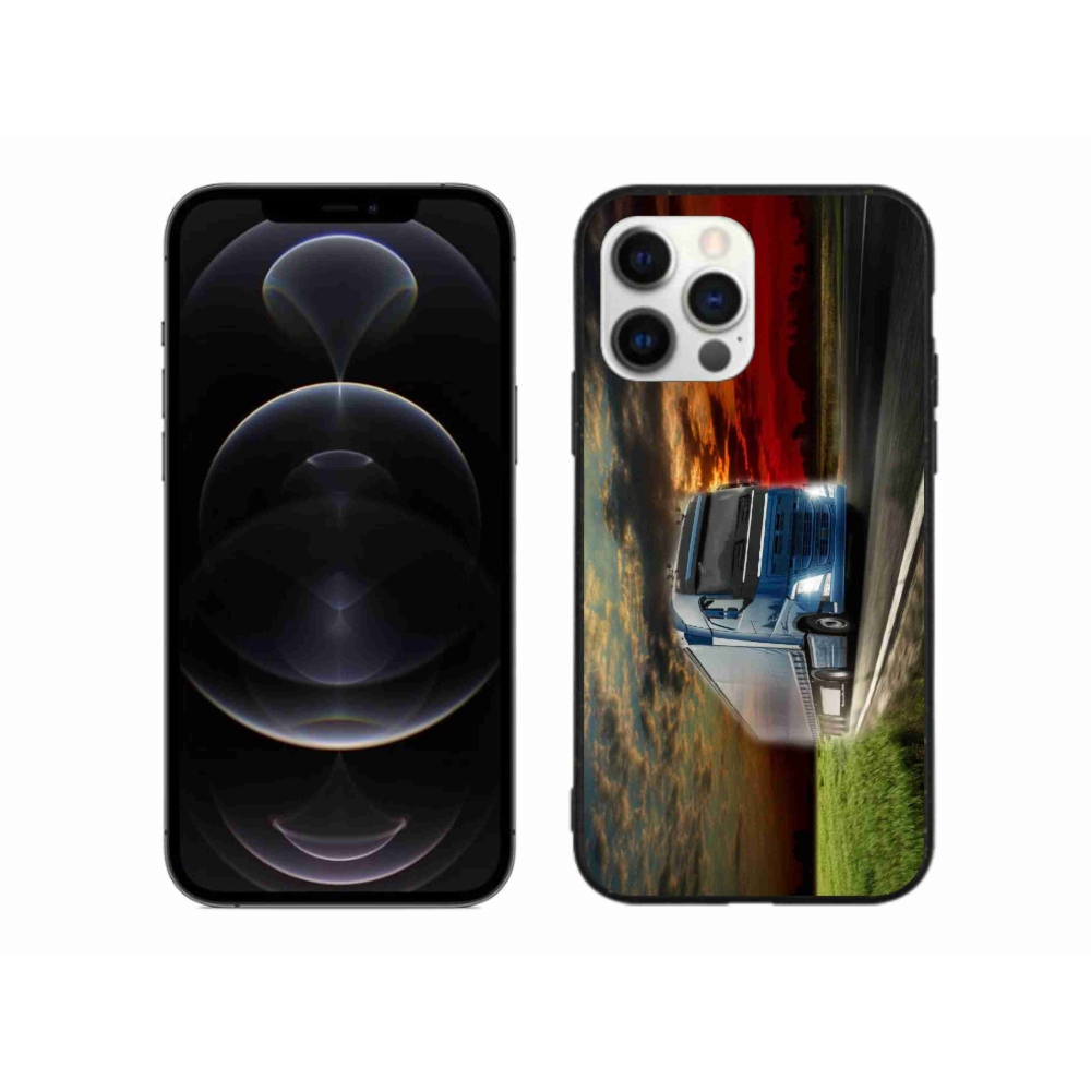 Zselés borítás mmCase iPhone 12 Pro Max készülékhez - teherautó 4