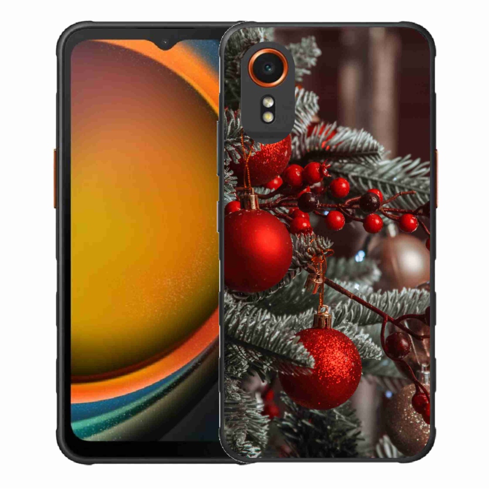 Gél borítás mmCase Samsung Galaxy Xcover 7 - karácsonyi dekoráció 2