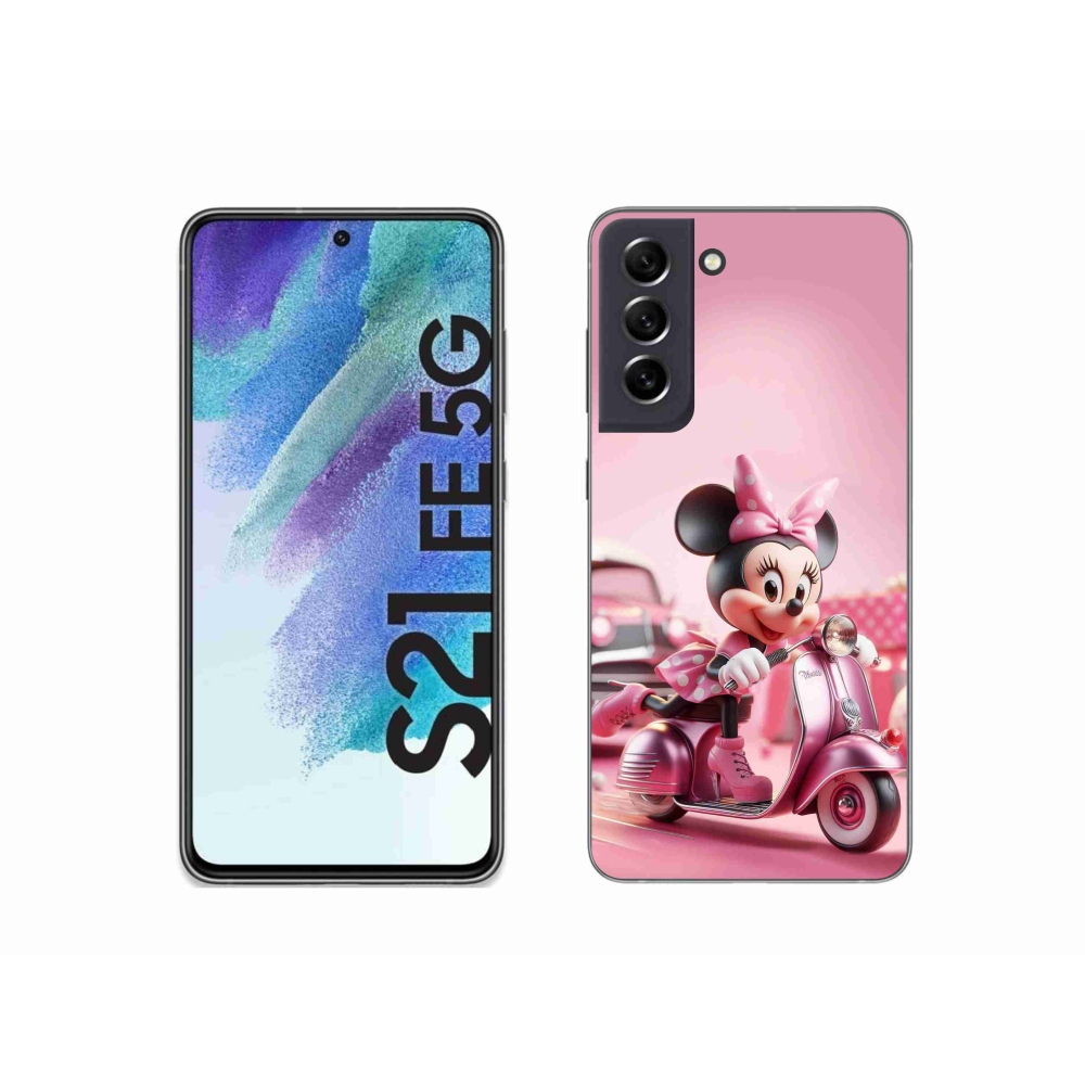Zselés borítás mmCase Samsung Galaxy S21 FE 5G - minnie 1