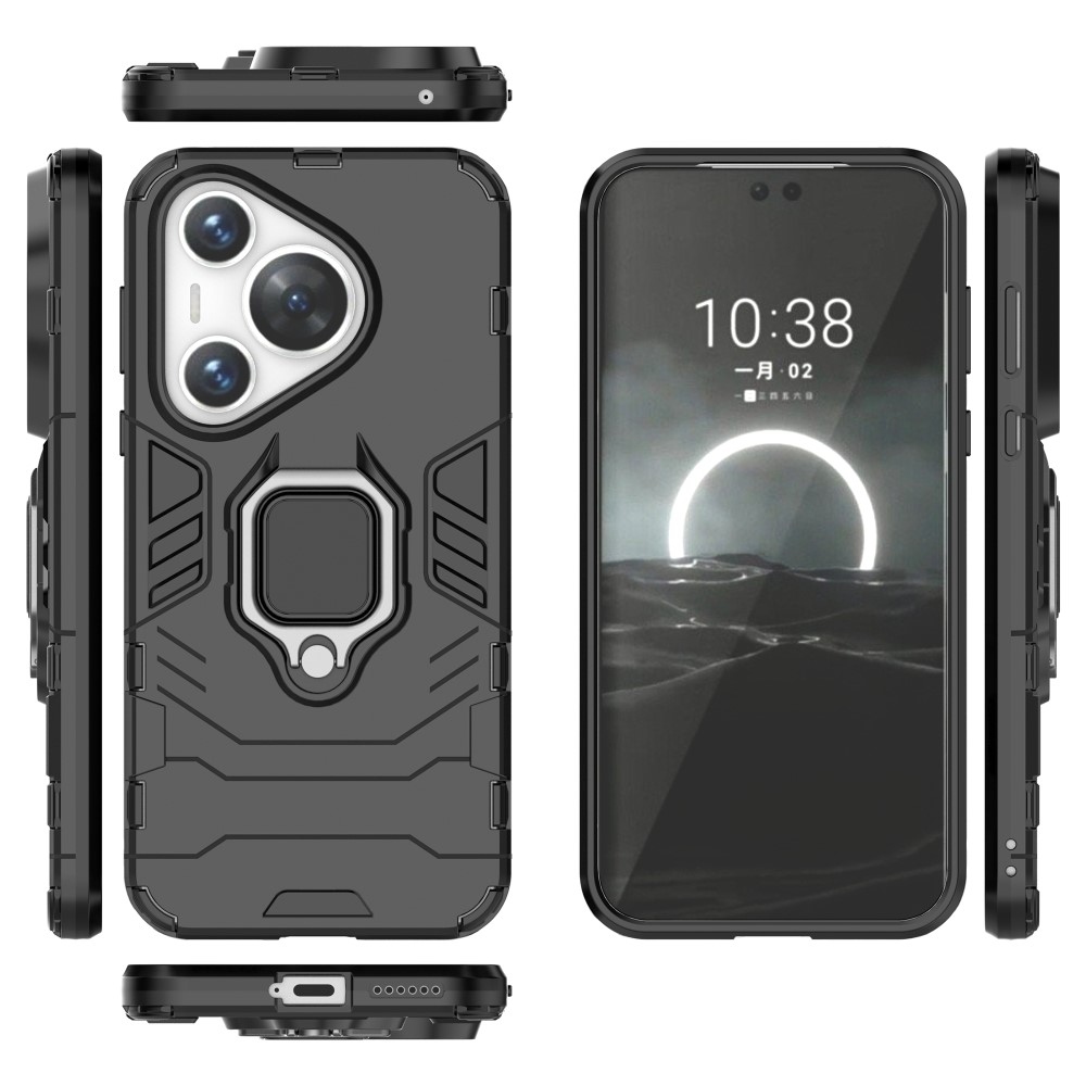 Guardy tartós borító Huawei Pura 70 készülékhez - fekete