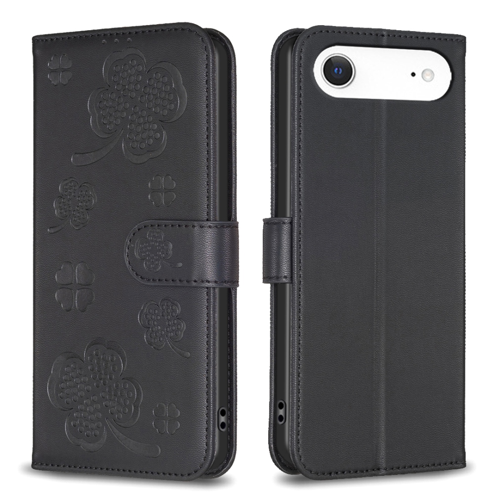 Clover könyvtáska iPhone 17 Air készülékhez - fekete