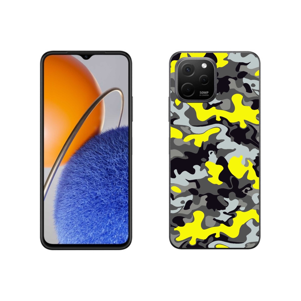 Gél borítás mmCase a Huawei Nova Y61 készülékhez - terepszínű minta 6
