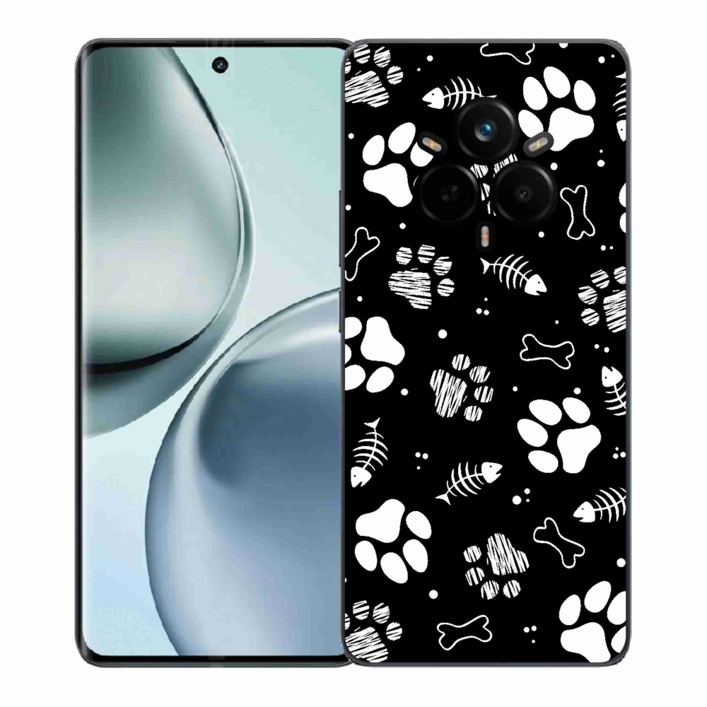 Gél borítás mmCase a Realme 14 Pro 5G készülékhez - kutyamancsok