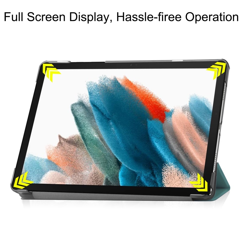 Ügyes záródó tok Samsung Galaxy Tab A9 készülékhez - zöld