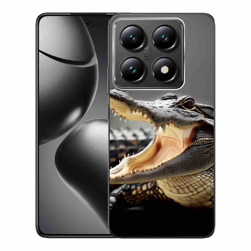 Gél borítás mmCase a Xiaomi 14T Pro számára - krokodil