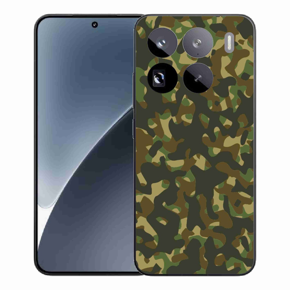 Gél borítás mmCase a Xiaomi 15 Pro-hoz - álcázó minta 1