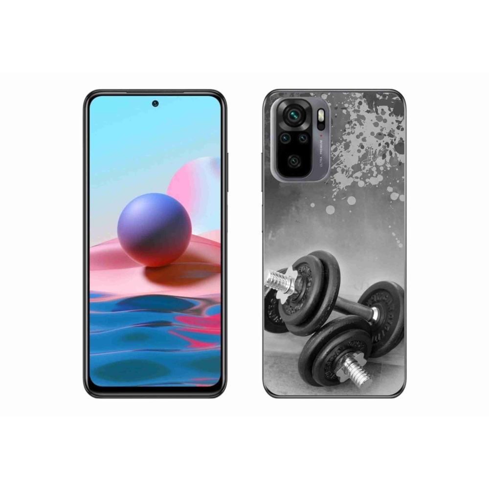Gél borítás mmCase a Xiaomi Redmi Note 10 4G-hez - súlyzók 1