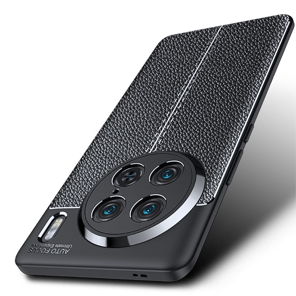 Litchi tartós zselés tok a Vivo X90 Pro készülékhez - fekete