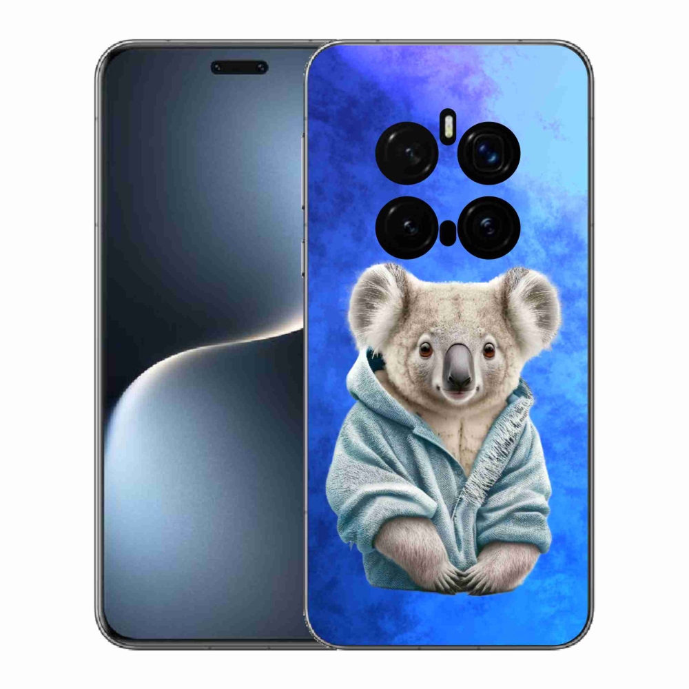 Zselés borítás mmCase a Honor Magic 7 Pro 5G készülékhez - koala pulóverben