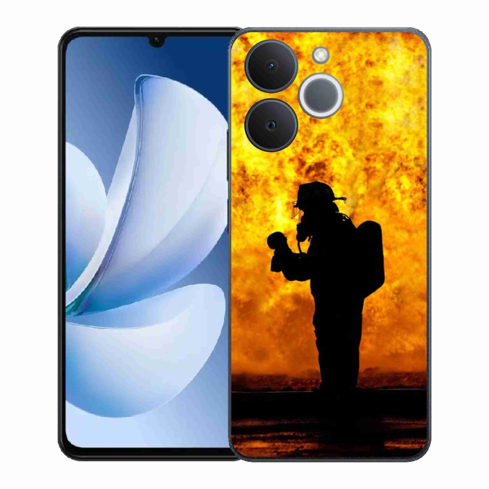 Zselés borítás mmCase a Realme Note 70T-hez - tűzoltó