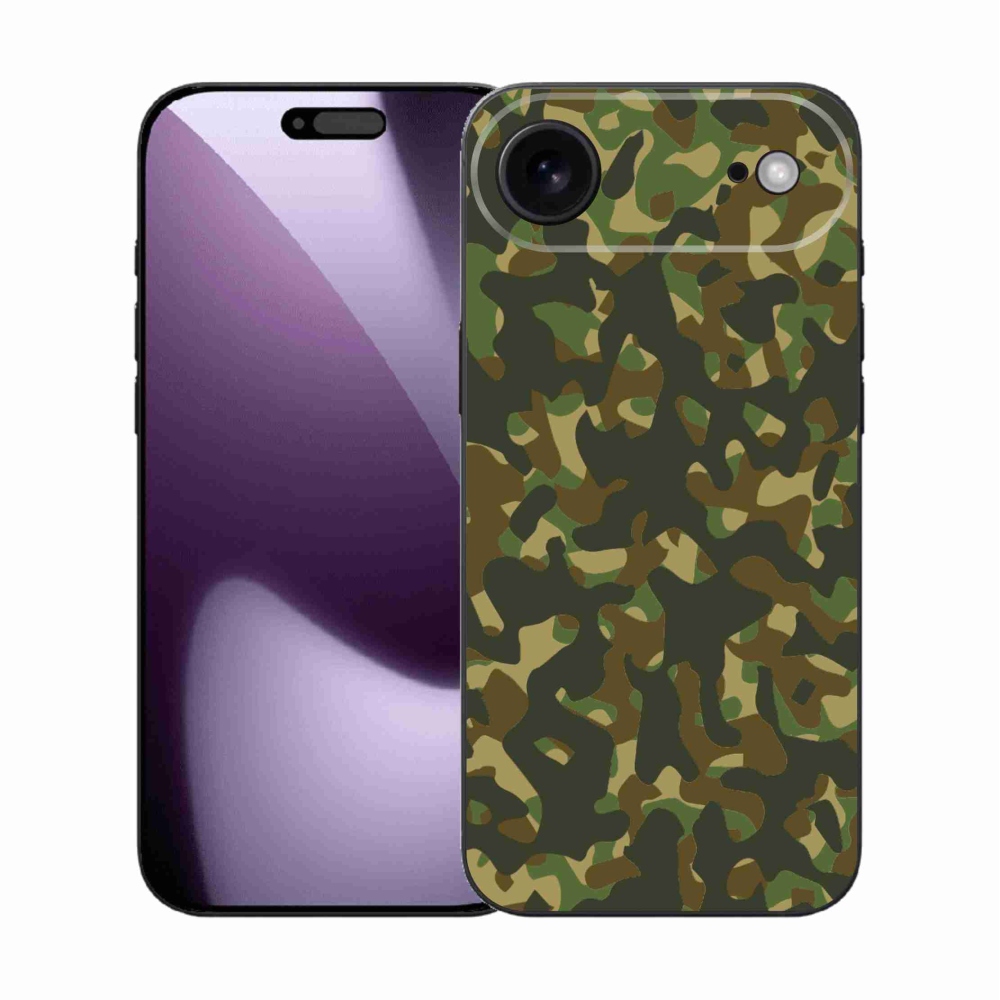 Zselés borítás mmCase iPhone 17 Air készülékhez - terepszínű minta 1