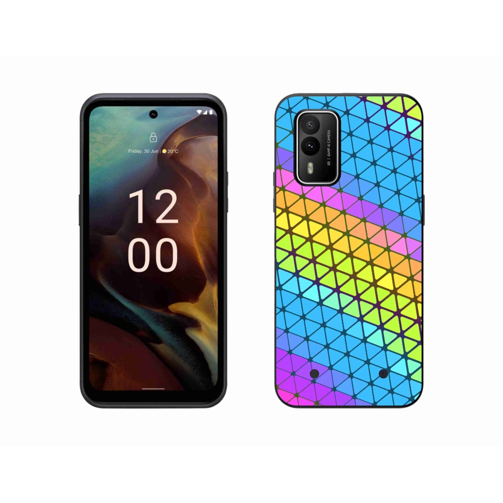 Zselés borítás mmCase a Nokia XR21 készülékhez - absztrakt motívum 16
