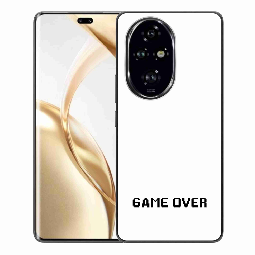 Gél borítás mmCase a Honor 200 Pro 5G számára - játék fehér háttérrel