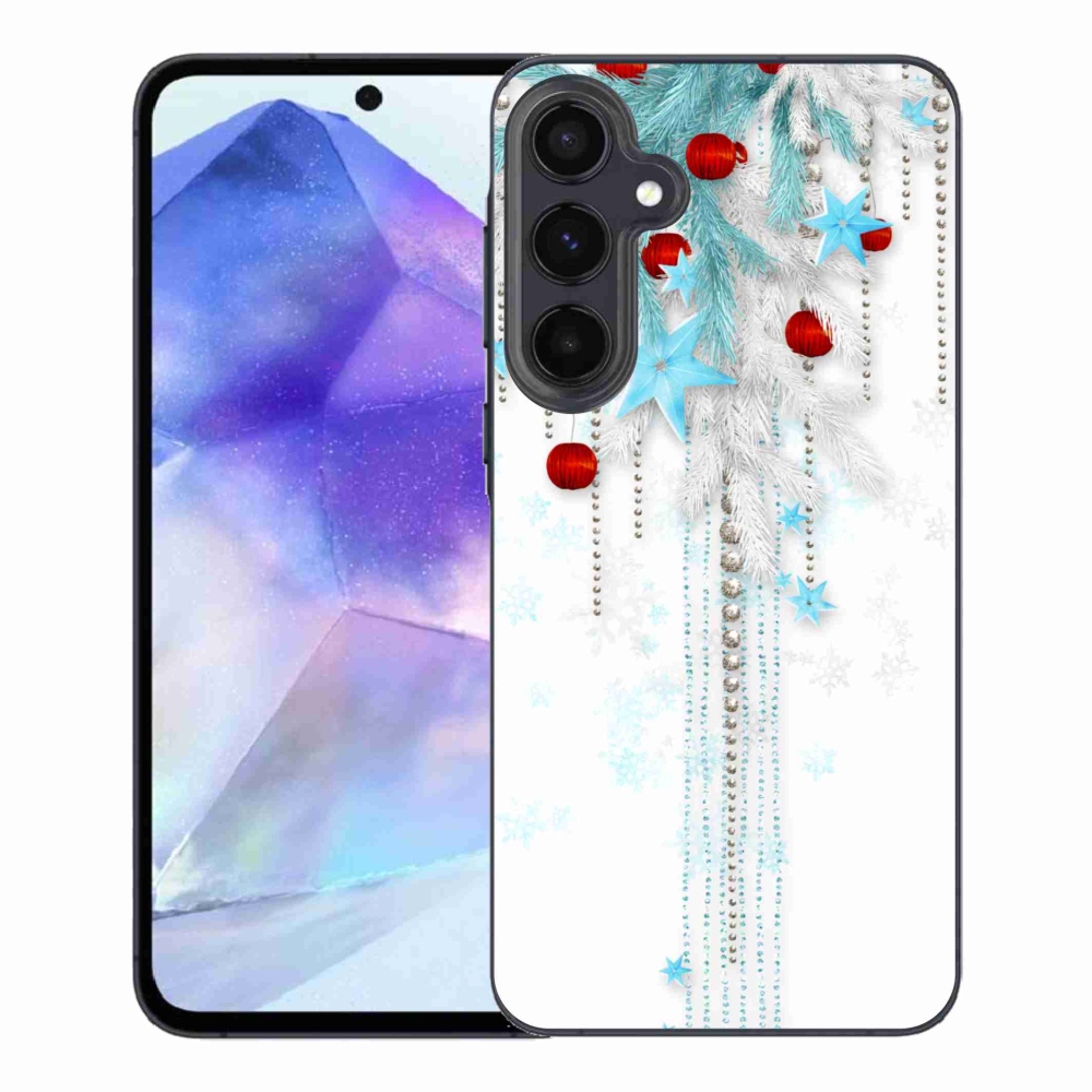 Gél borítás mmCase Samsung Galaxy A55 5G - karácsonyi dekorációk