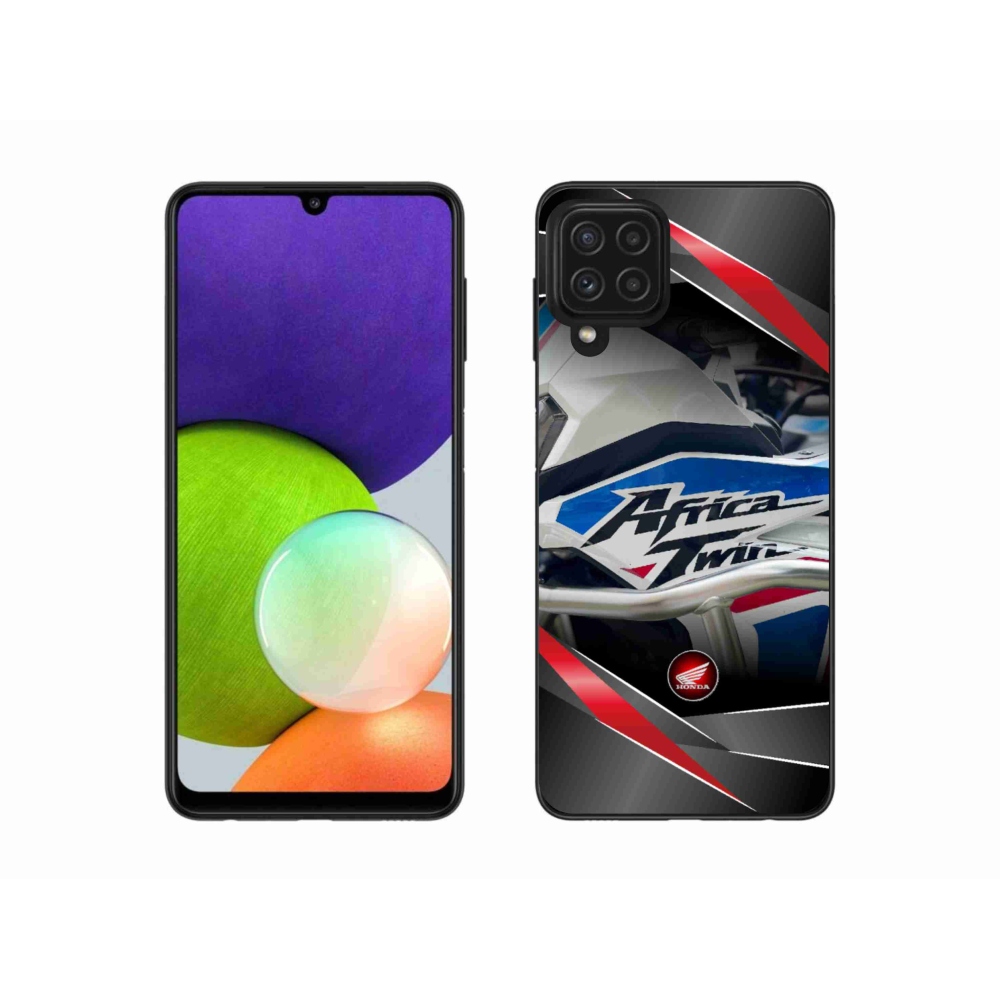 Gél borítás mmCase Samsung Galaxy A22 4G - motoros honda