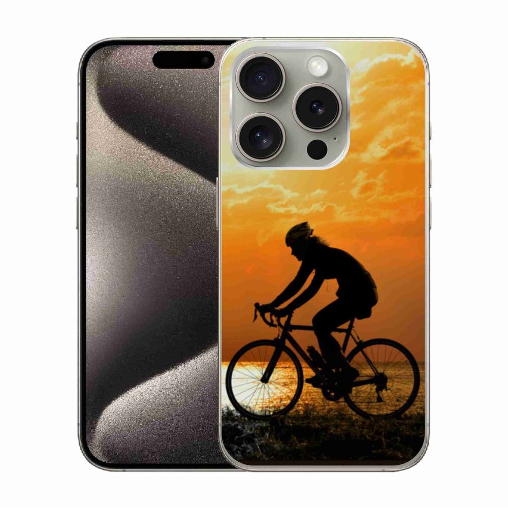 Gélburkolat mmCase iPhone 15 Pro - Kerékpározás