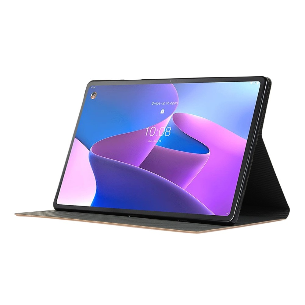 Fedélzáró tok Lenovo Tab P12 Pro táblagéphez - arany színű
