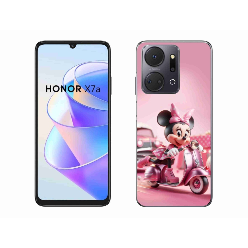 Zselés borítás mmCase a Honor X7a készülékhez - minnie 1