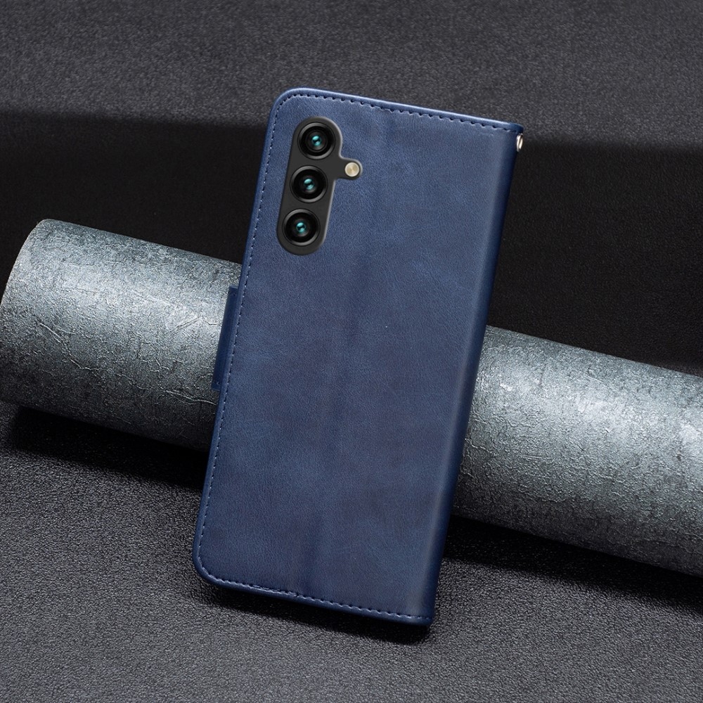 Könyvtáska tok Samsung Galaxy A26 5G - kék