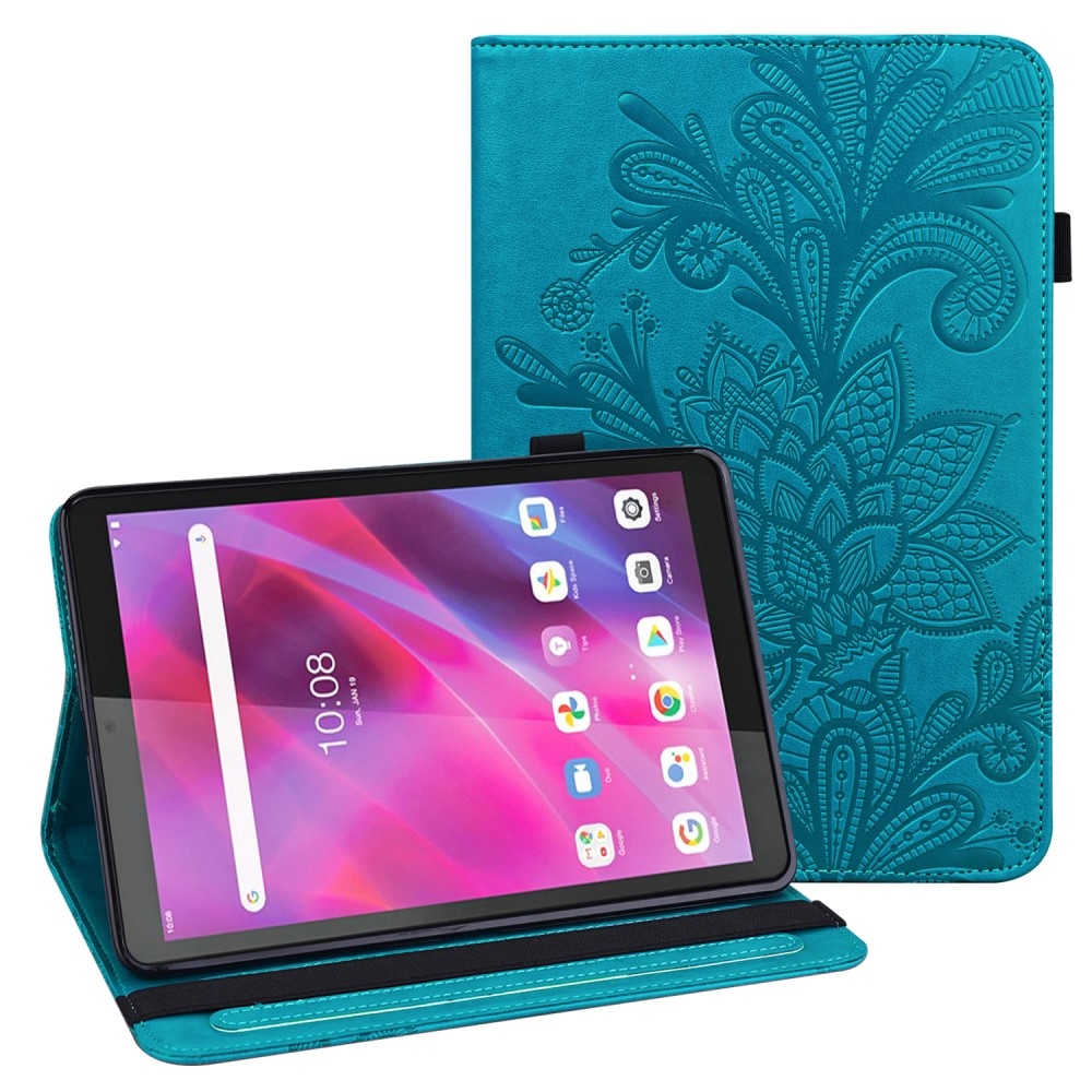 Virágos tok Lenovo Tab M8 4. generációs (2024) Lenovo Tab M8 4. generációs (2024) - kék