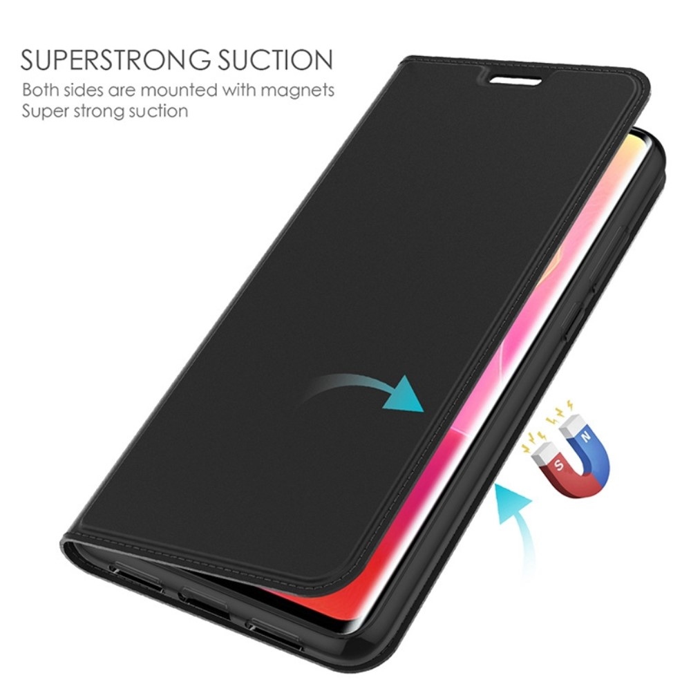 DUX könyvtáska a Realme C51/C53 készülékhez - fekete színben