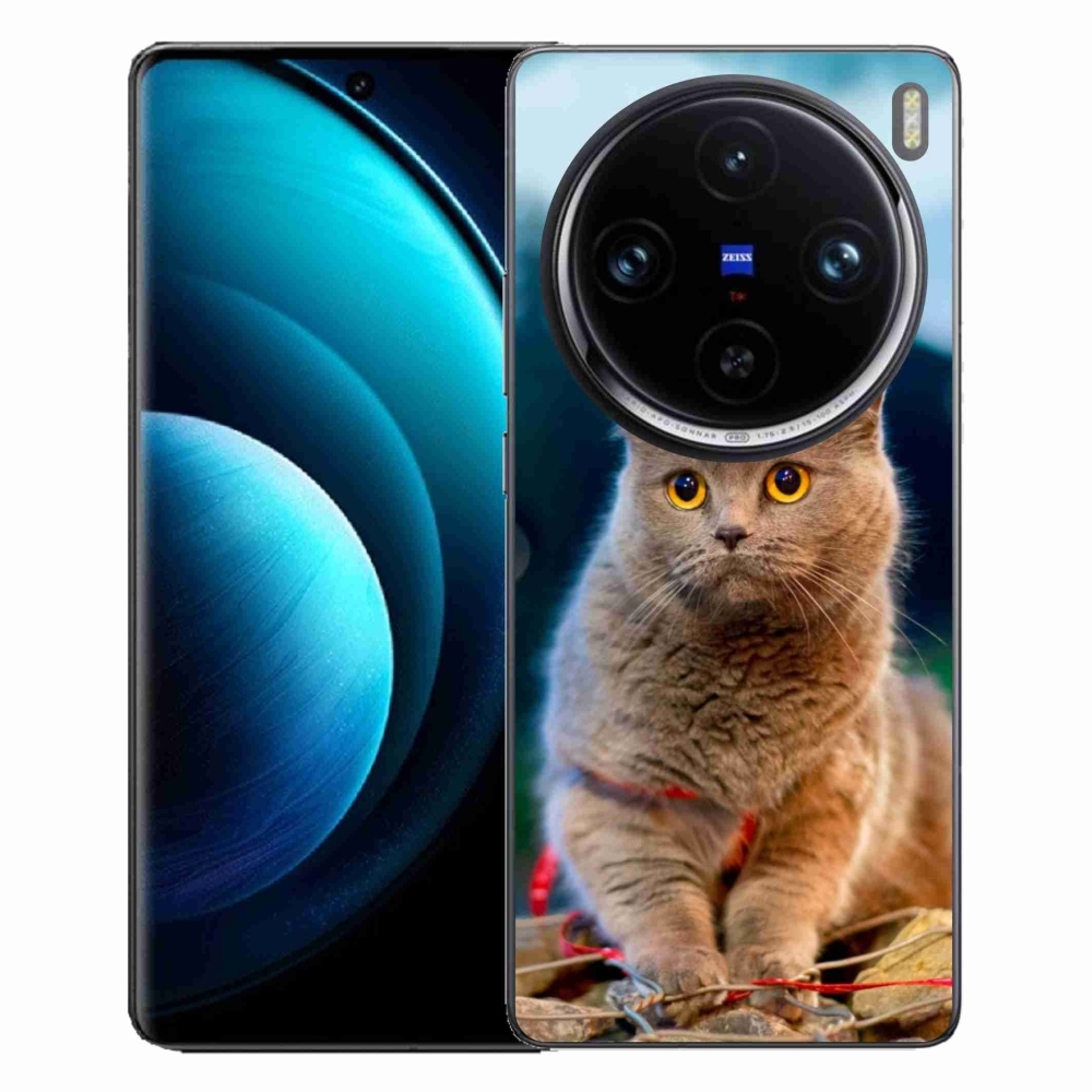 Gél védőburkolat mmCase a Vivo X100 Pro 5G készülékhez - brit kék 2