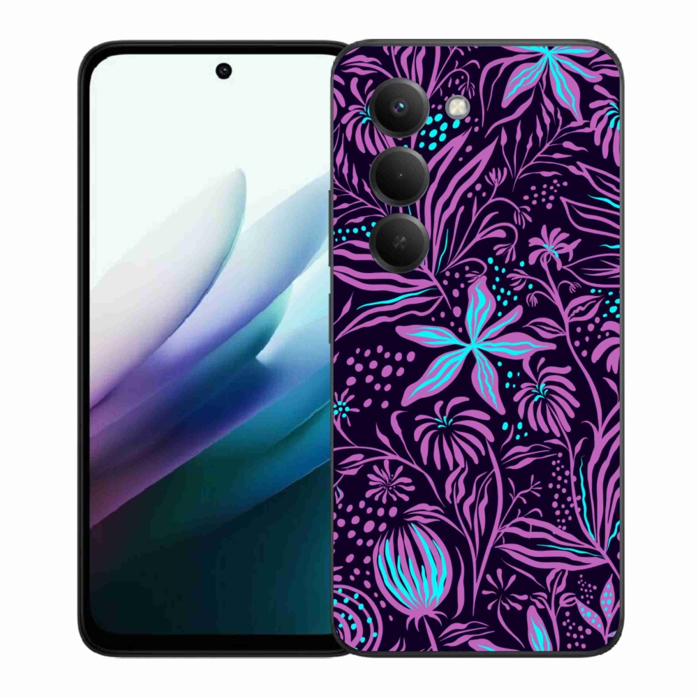 Gél borítás mmCase a Xiaomi Redmi 15 4G/5G (171mm) - virágok 2