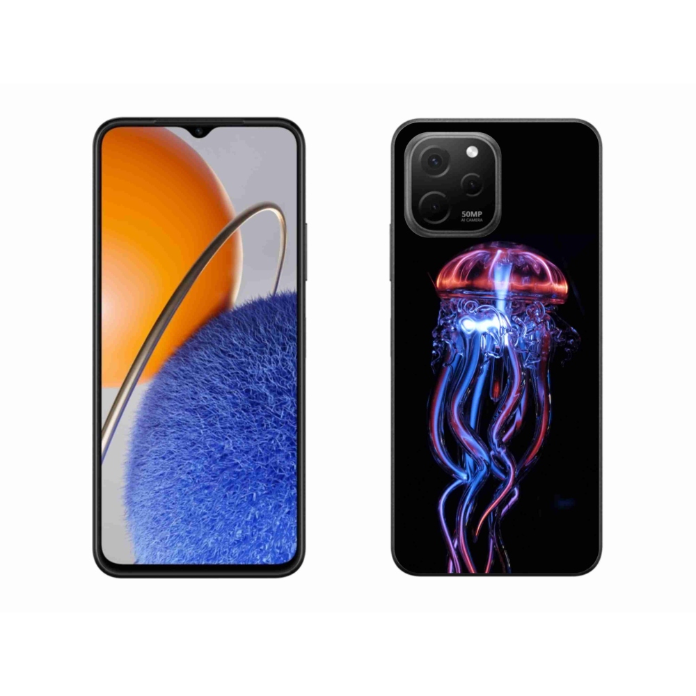 Gél borító mmCase a Huawei Nova Y61 készülékhez - medúza