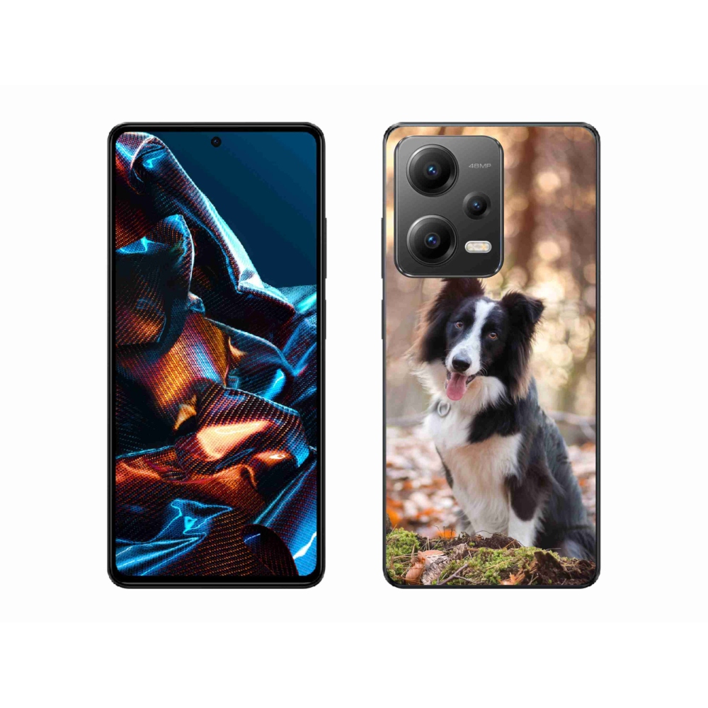 Gél tok mmCase a Xiaomi Redmi Note 12 Pro 5G-hez - border colie 1