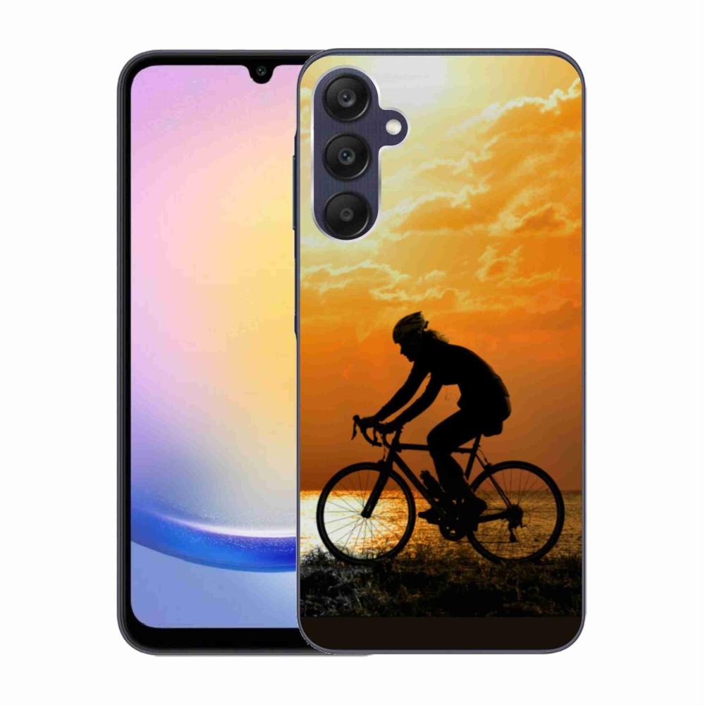 Gél borító mmCase Samsung Galaxy A25 5G - kerékpározás