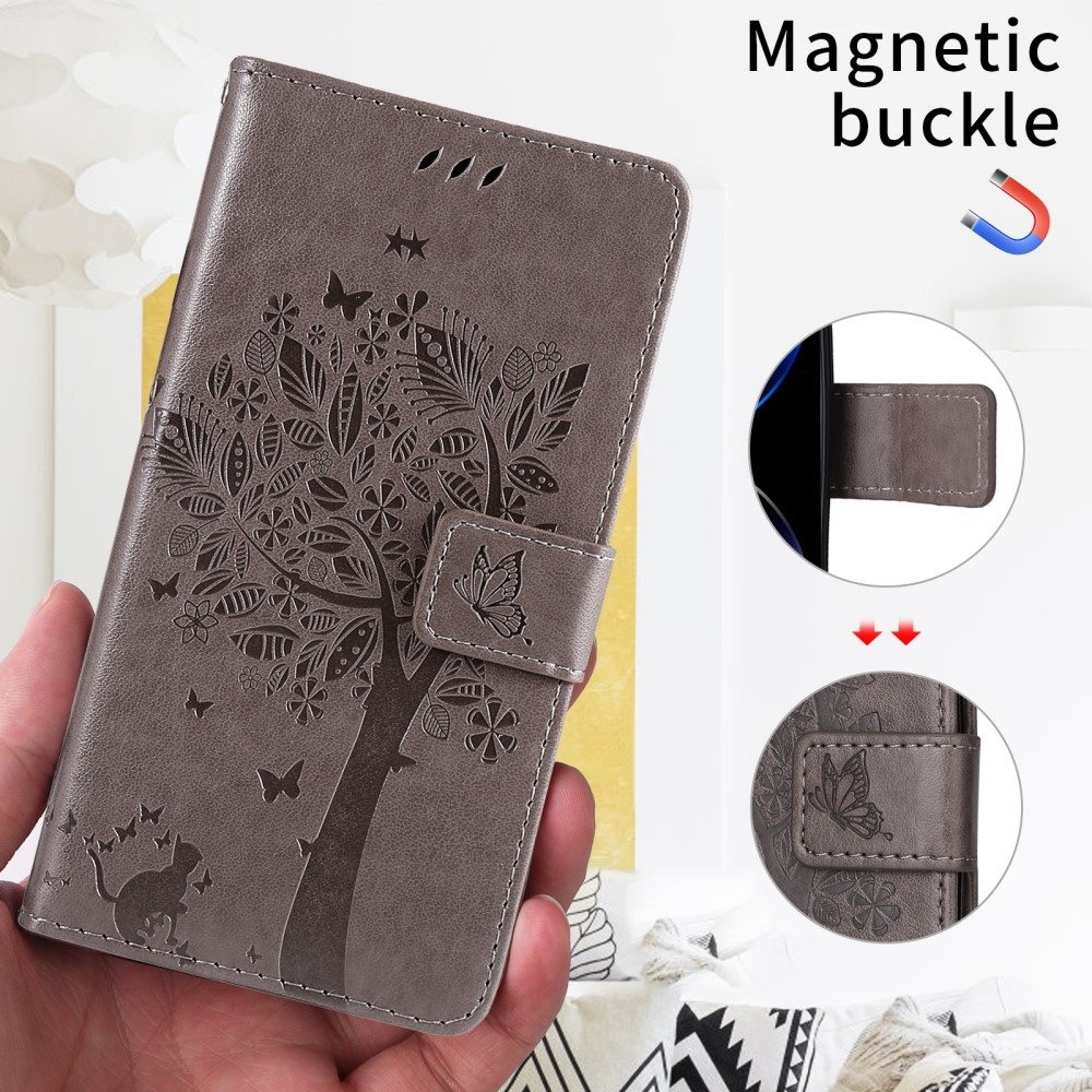 Fák könyve tok Xiaomi Redmi A5 (173.45x79.35x8.45mm) - szürke