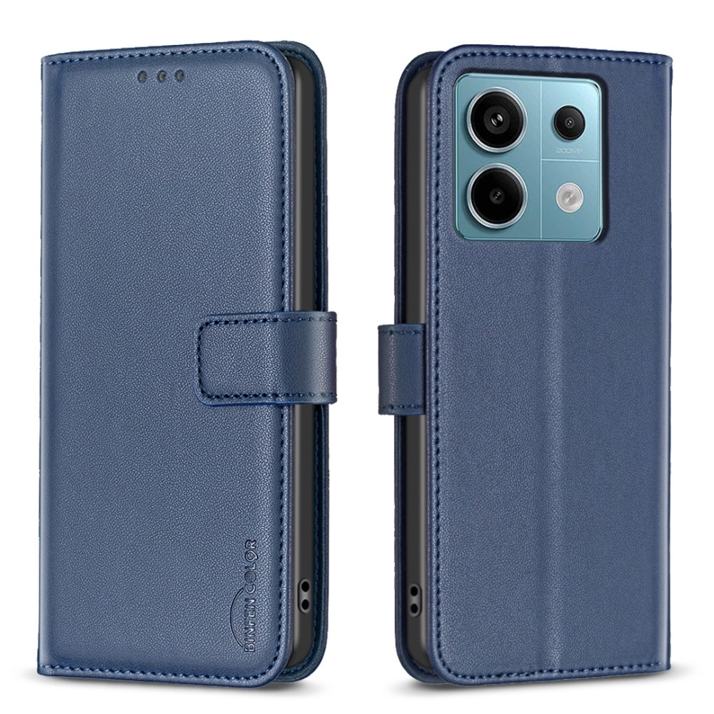 BNF könyvtáska Xiaomi Redmi Note 13 Pro 5G/Poco X6 5G - kék