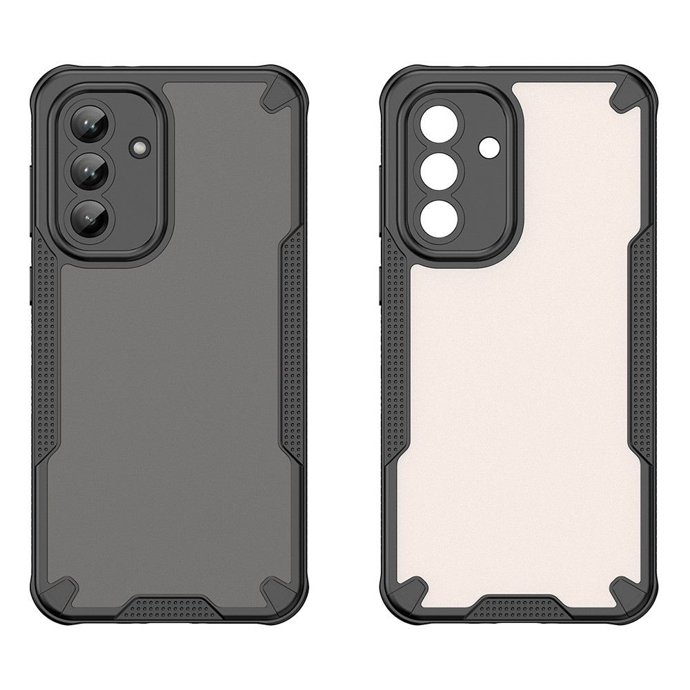 Fagyasztott tartós borítás Samsung Galaxy A56 5G készülékhez - fekete