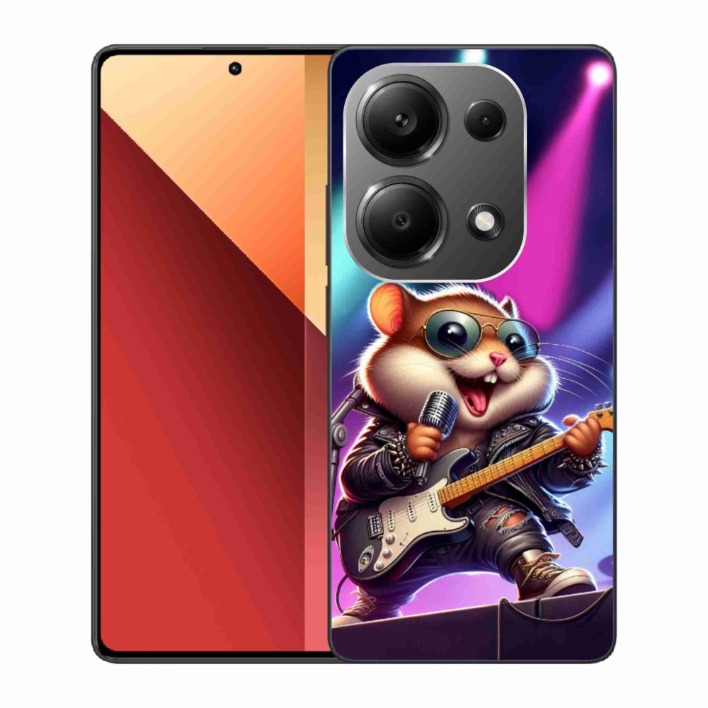 Gél borítás mmCase a Xiaomi Redmi Note 13 Pro 4G/Poco M6 Pro - hörcsög hintaszékhez