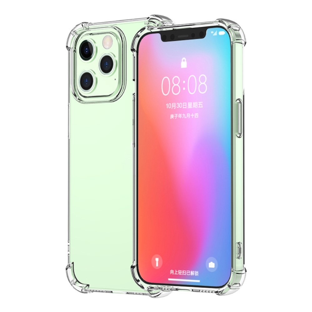 Átlátszó zselés tok megerősített sarkokkal Samsung Galaxy A35 5G készülékhez - átlátszó