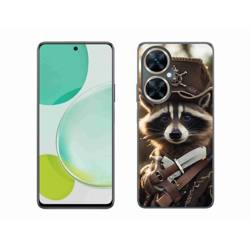 Gél borító mmCase a Huawei Nova 11i készülékhez - mosómedve egyenruhában