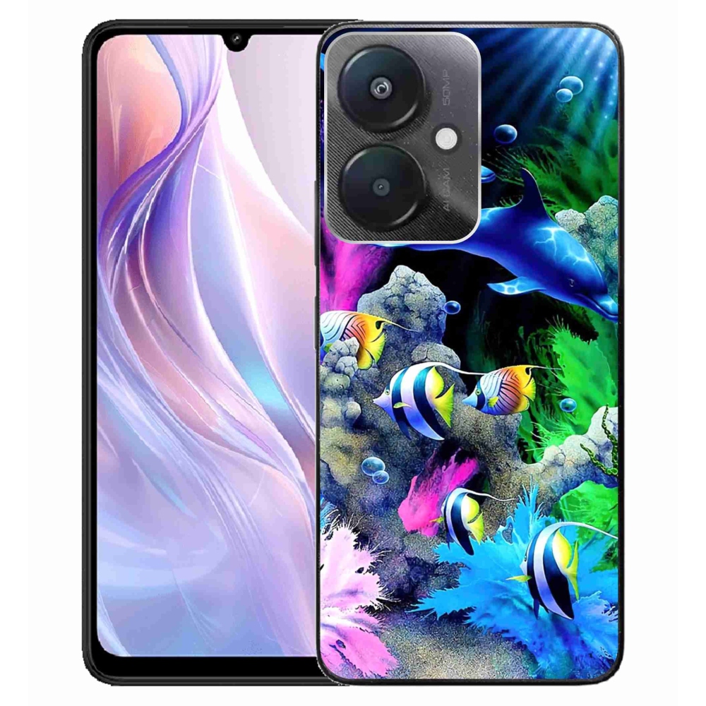 Gél tok mmCase a Xiaomi Redmi 13C 5G számára - Sea World