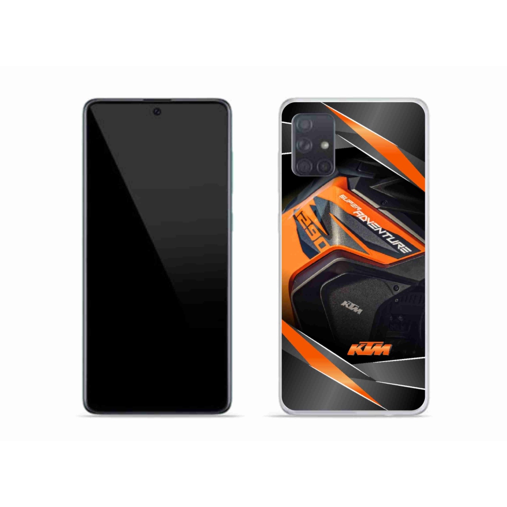 Zselés borítás mmCase Samsung Galaxy A51 készülékhez - motoros ktm