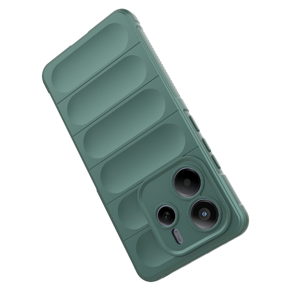 Rugg tartós zselés tok Xiaomi Redmi Note 14 5G - zöld