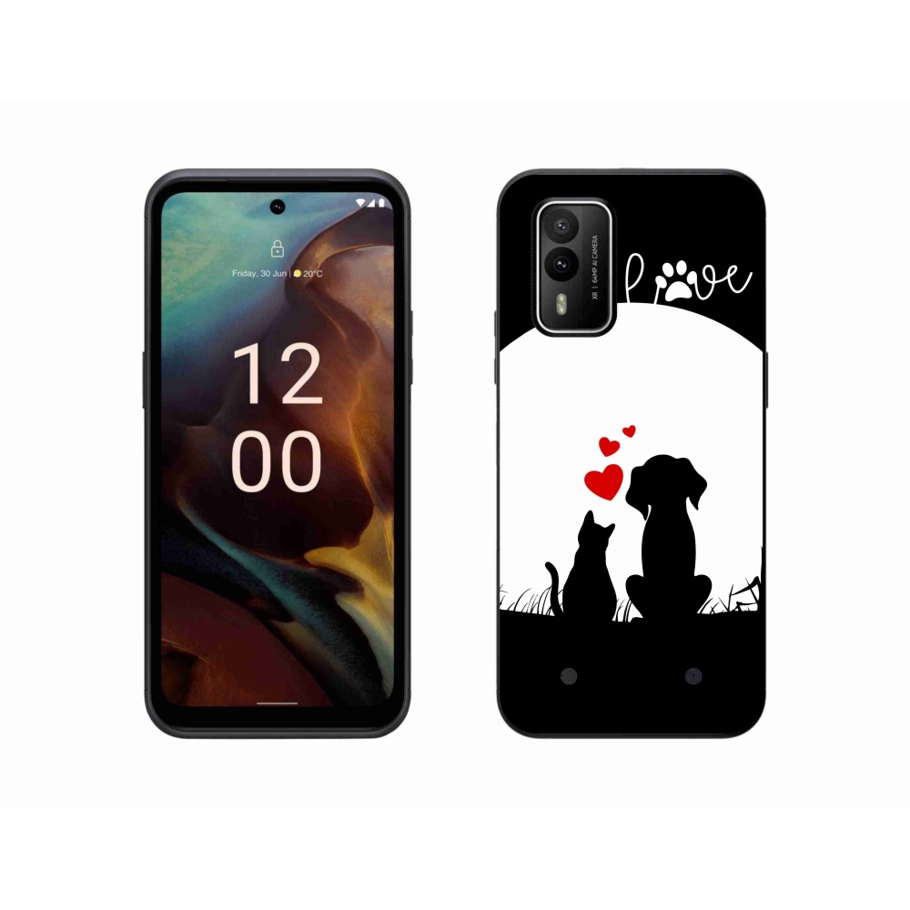 Gél tok mmCase a Nokia XR21 készülékhez - állatszerelem