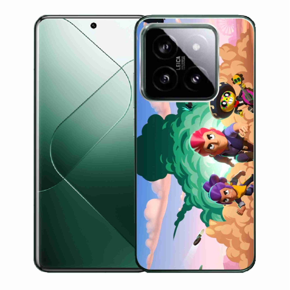 Gél borítás mmCase a Xiaomi 14-hez - verekedés csillagok