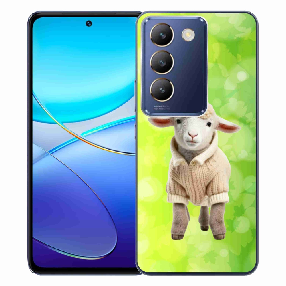 Gél borítás mmCase a Vivo V40 SE 4G/5G készülékhez - bárány pulóverben