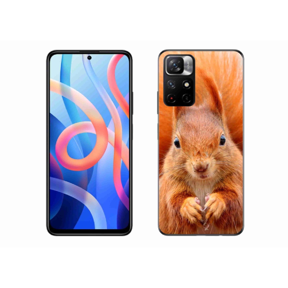 Gél borítás mmCase a Xiaomi Redmi Note 11S 5G-hez - mókus