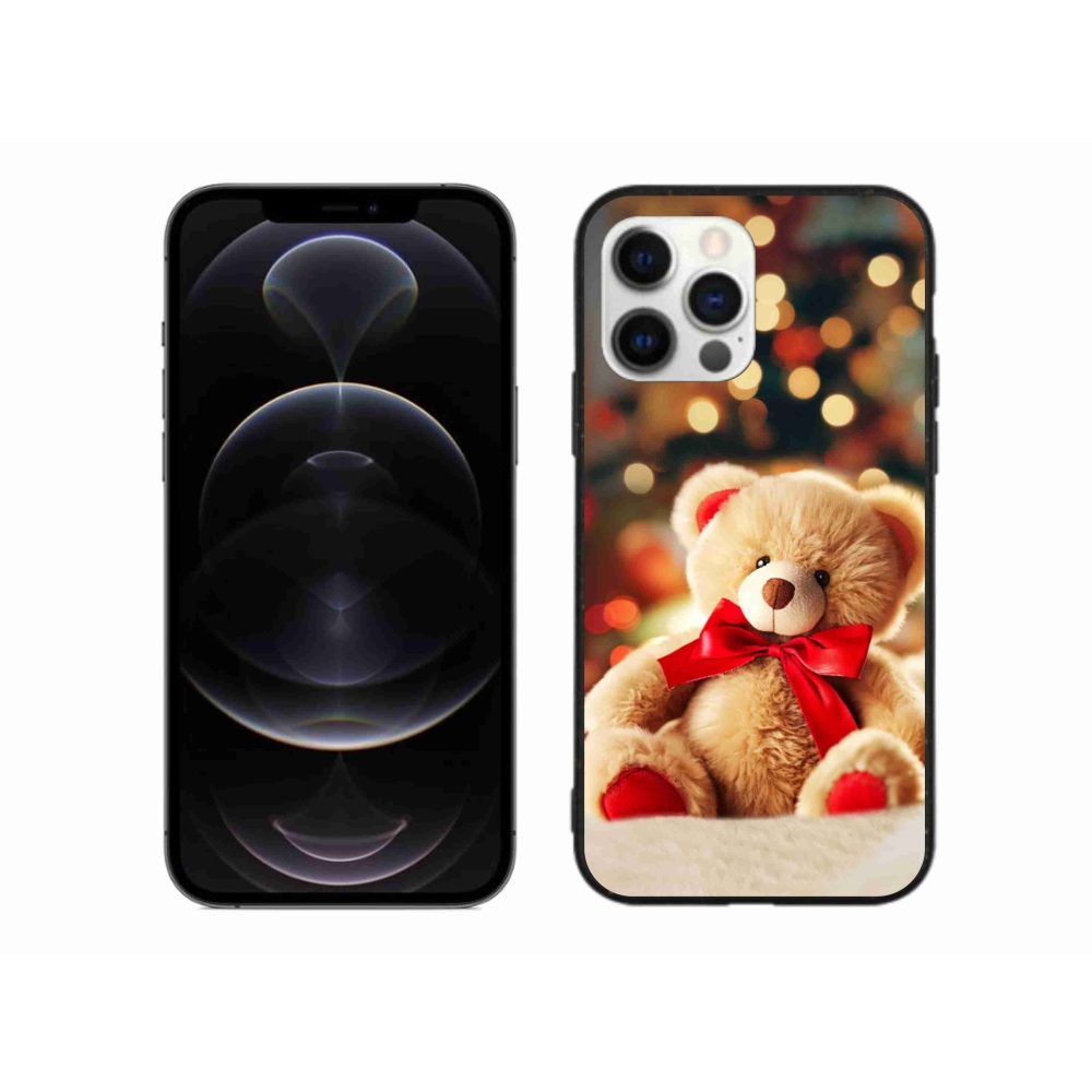 Zselés borítás mmCase iPhone 12 Pro Max készülékhez - mackó