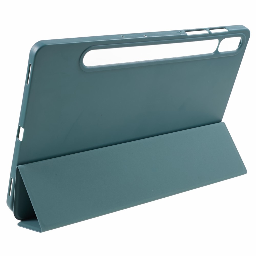 Állítható tok Samsung Galaxy Tab S9/Tab S10 készülékhez - sötétzöld